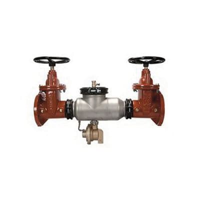 4" Flanged 304L Stainless Steel 175 psi 375AST Series Reduced Pressure Principle Assembly | WLK375AST