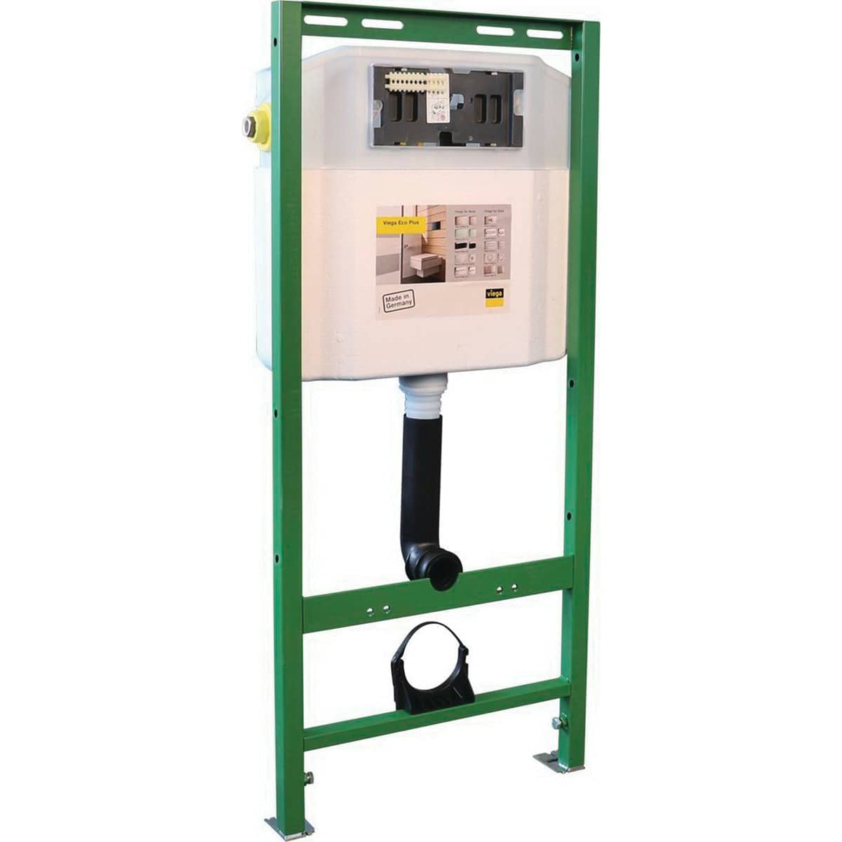 1/2" NPT 44-1/2" x 19-1/4" Powder Coated Steel Frame For 8326.1US Public 5 Flush Plates Eco Plus WC Carrier | VGA52700
