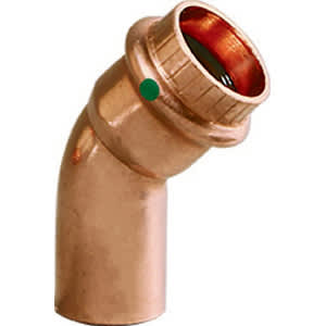 1-1/2" Press x Street 2926.1 Series 45 Degrees Short Elbow | VGA77068