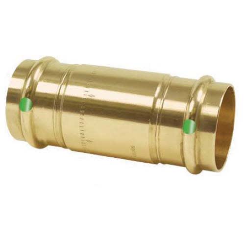 1-1/2" Press Lead-Free Bronze 200 psi 2974ZL Series Spring Loaded Inline Check Valve | VGA79055