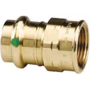 1-1/2" Press x FPT Lead-Free Bronze 2912ZL Series with EPDM Sealing Element Adapter | VGA79365