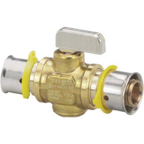 1/2" Press Lead-Free Brass 160 psi 2842.2ZL Series Ball Valve | VGA94521