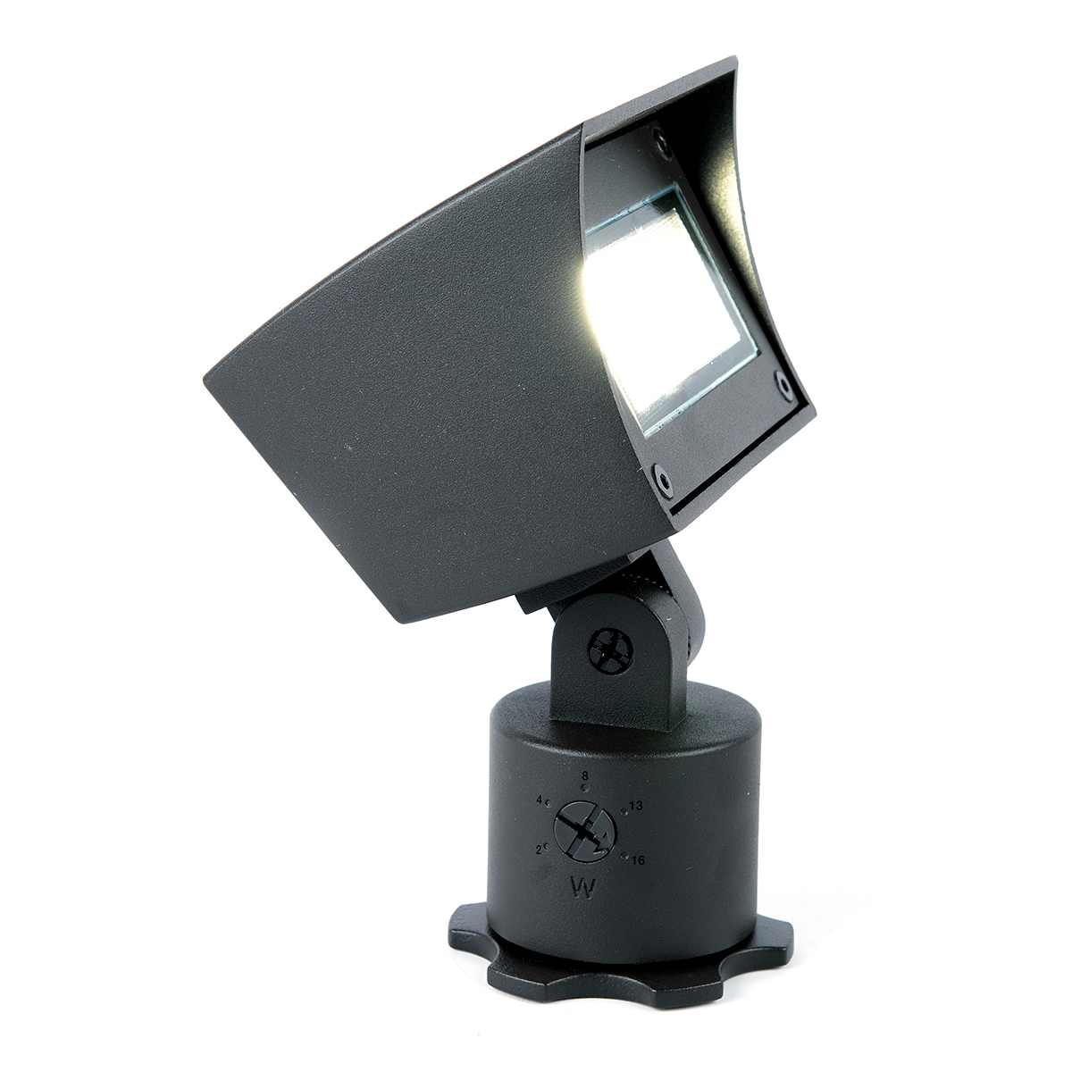 16 W 2700K LED Black Aluminum Alloy 5021 Series Wall Wash Luminaire | WAC502127BK
