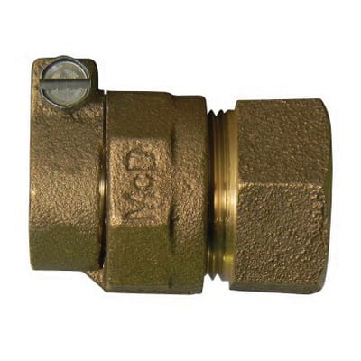 3/4" PEP Compression x FNPT Lead-Free Brass 74754-33 Series Straight Coupling Adapter | MCD5142124