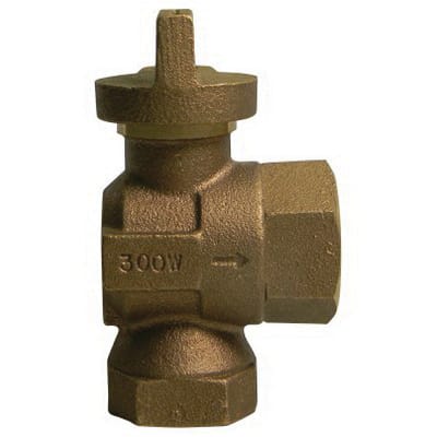 3/4" FNPT Lead-Free Brass 74644BF Series Reduced Port Angle Ball Valve Curb Stop | MCD5149064