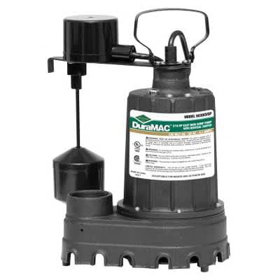 3/10 hp 120 V 46 gpm 1-1/2" Vertical Submersible Sump Pump | MCD6190148