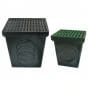 3.42" x 3.89" ABS Gray For Ductile and Skinny Trench Channel Drains Open End Outlet | PLKPL90861OEG