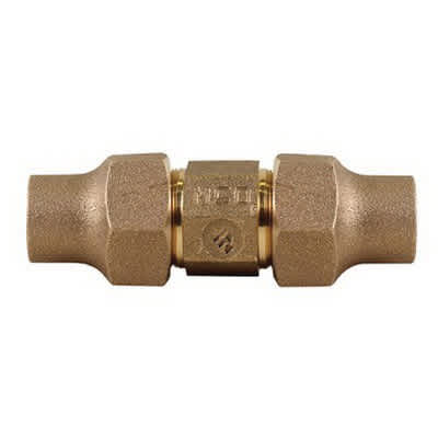 3/4" x 1" Copper Flare Lead-Free Brass 74758 Series Straight Coupling | MCD74758131