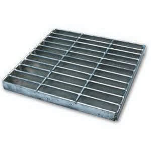 12" Square Steel Catch Basin Flat Drain Grate | NDS1215
