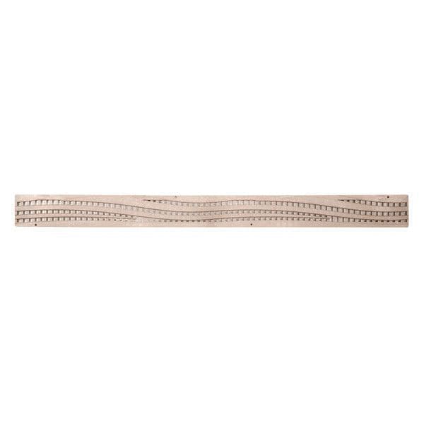 NDS Grate, 36" Rectangular Polypropylene Sand Mini Decorative Wave Channel | 555S