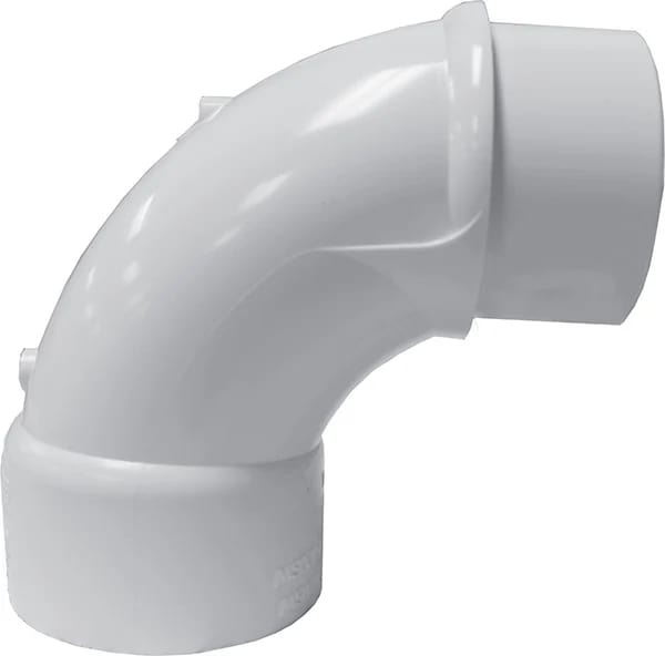 1-1/2" 90 Street Elbow PVC Sch. 40 Slip x Spigot | 409-015S