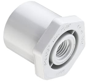 Sch. 40 PVC Reducing Bushing 1" x 1/4" Spigot x FIPT | 438128