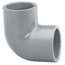 3" PVC Elbow, Sch. 80, C Standard, Socket Gray | 806-030C