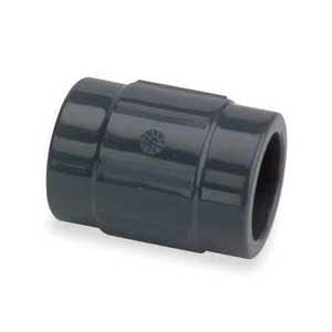 Sch. 80 PVC Coupling 2 in. Socket Gray C Standard | 829020C
