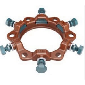 PVC Restraint 3 in. Coral Red Gland 4000HD Series Mechanical Joint Wedge Action | PVC4003N