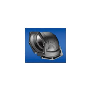 4" Cement Lined/Black Coated Ductile Iron 45 Degrees Compact Mechanical Joint Bend | WWFMJ454
