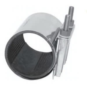 6.55" to 6.95" 12" L Stainless Steel Wraparound Repair Clamp | WWFWRAP6X12