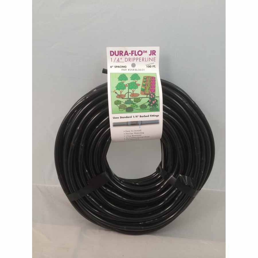 NDS Dripline, 0.5 Gph 6" Space Black | SFJR-BL-06-01