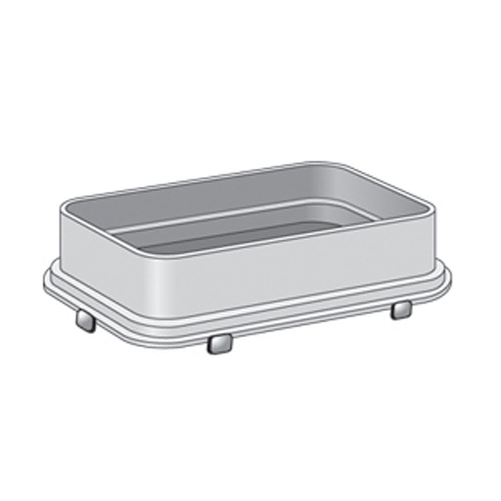 Valve Box Extension Only, 3" Rectangular Black Standard