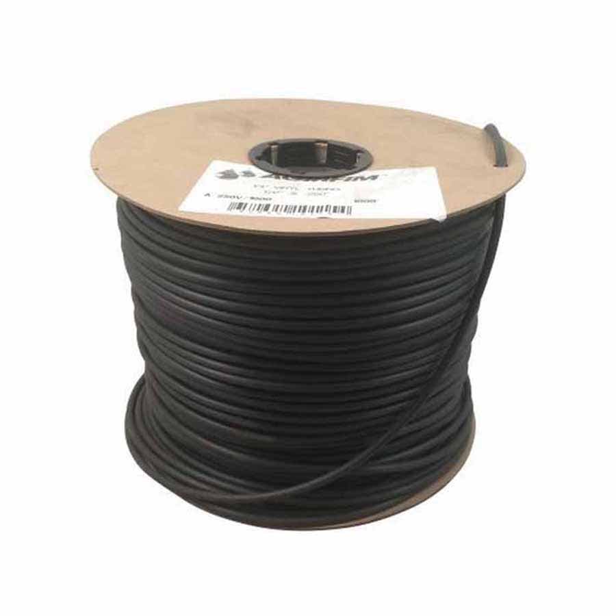 Agrifim Vinyl Tubing 1/4" x 1000' Black | A 250V/1000