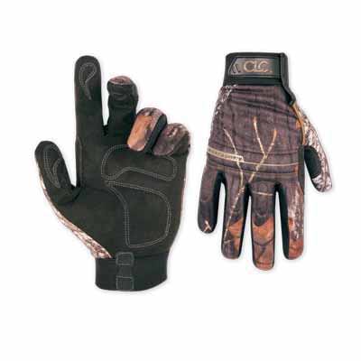 Work Gloves, Extra Large Synthetic Leather Camo Hi-Dexterity