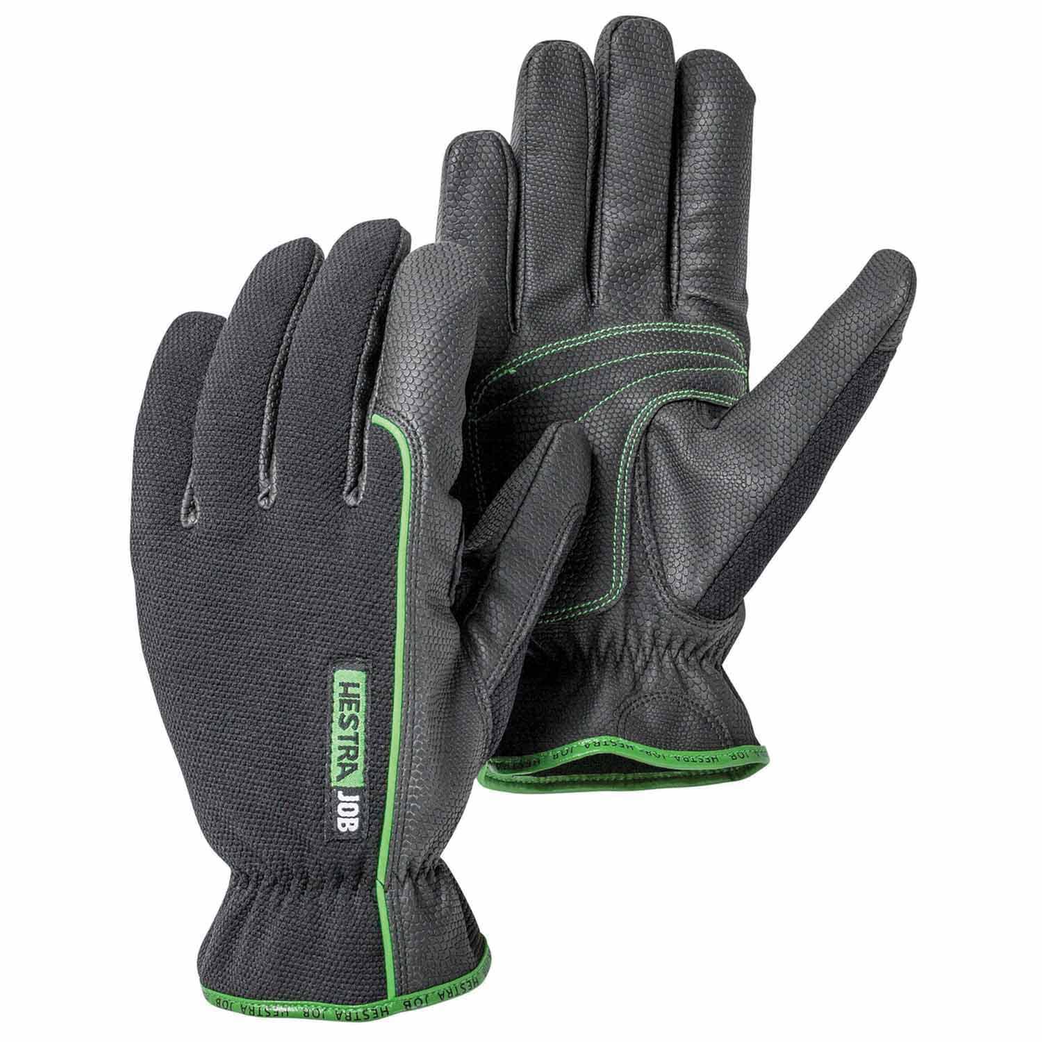 Work Gloves, Medium Sigma Polyurethane Black
