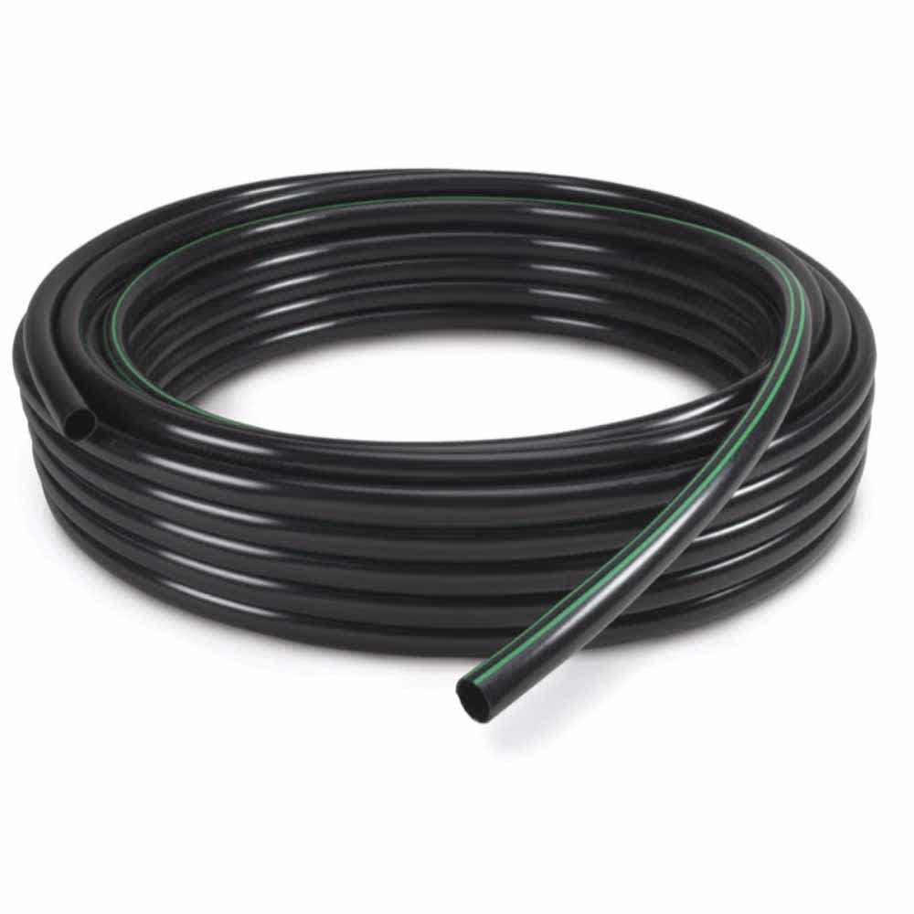 Rain Bird XBS Polyethylene Blank Tubing 3/4" x 500' Black w/ Green Stripe | X35475