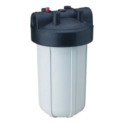 1" NPT 30 to 100 psi Gray Sump Black Cap Heavy-Duty Filter Housing | APLW10PR