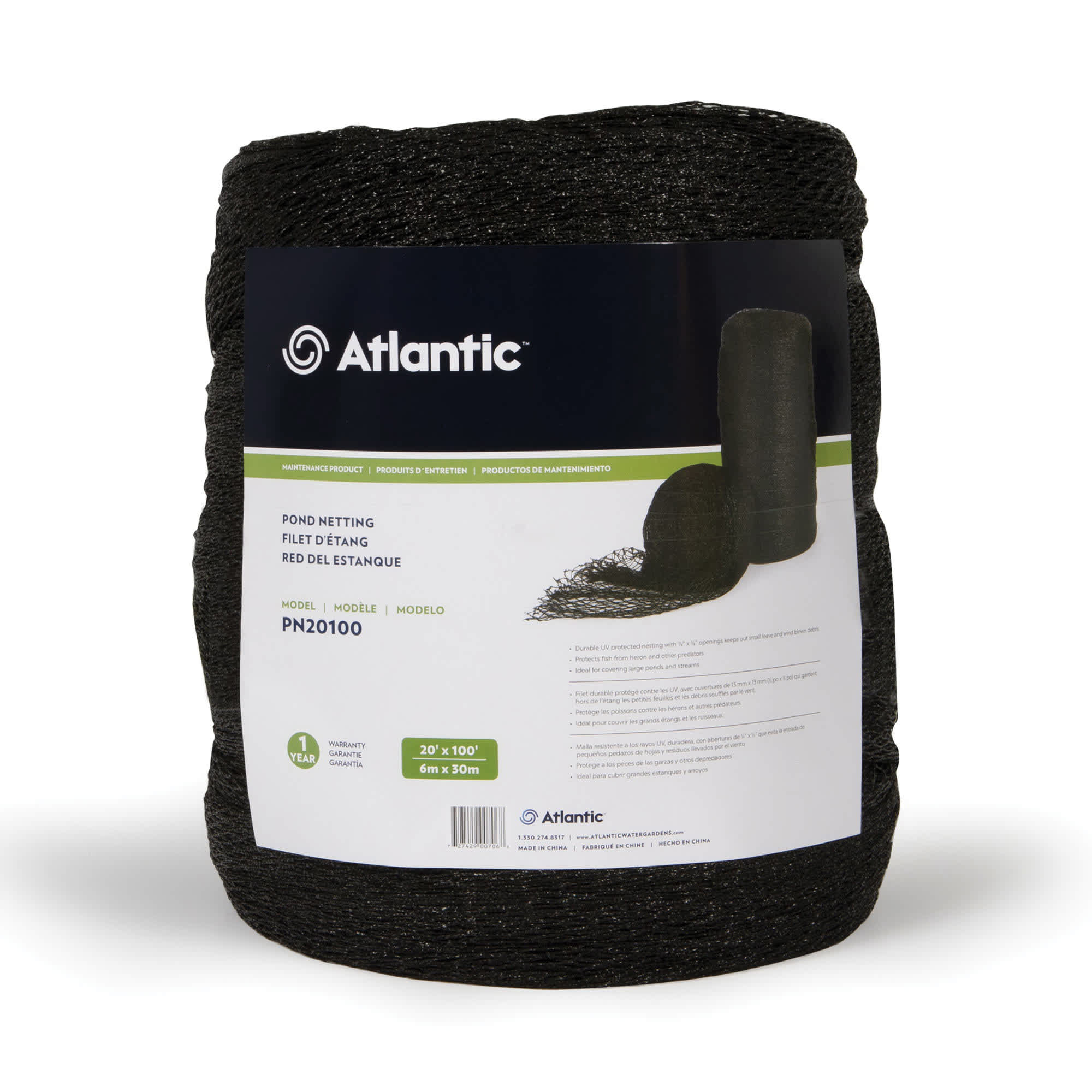 Poly Pond Net, 100' x 20' | Awgpn20100