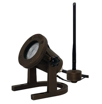 Alliance Lighting Underwater Light W/ Integrated Color-Changing LED Brass | UL100-BT
