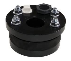 Single Hole Submersible Well Seal, (ID) 4" Well Casing x 1-1/4" Drop Pipe Size Plastic | WSP4012