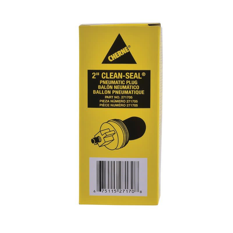 2" Black Natural Rubber Clean Seal Plug | CHR271705