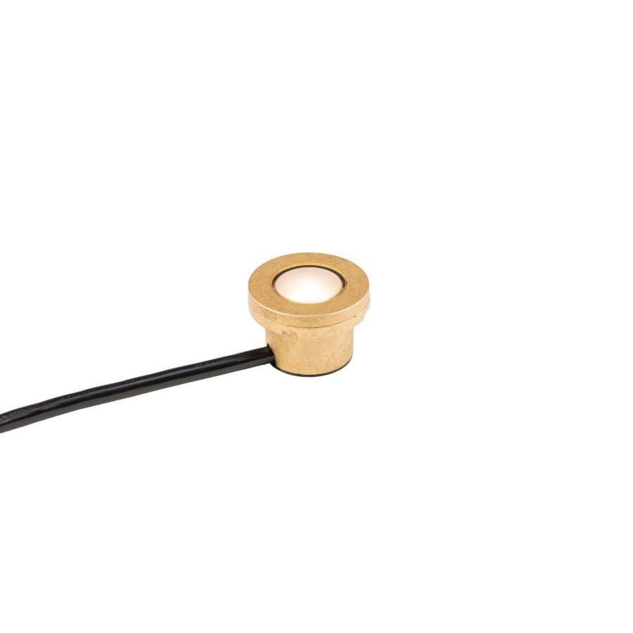 12.6 W Integrated LED Natural Brass Die-Cast Brass Zoning Under Water Light | FXLLP3LEDBS