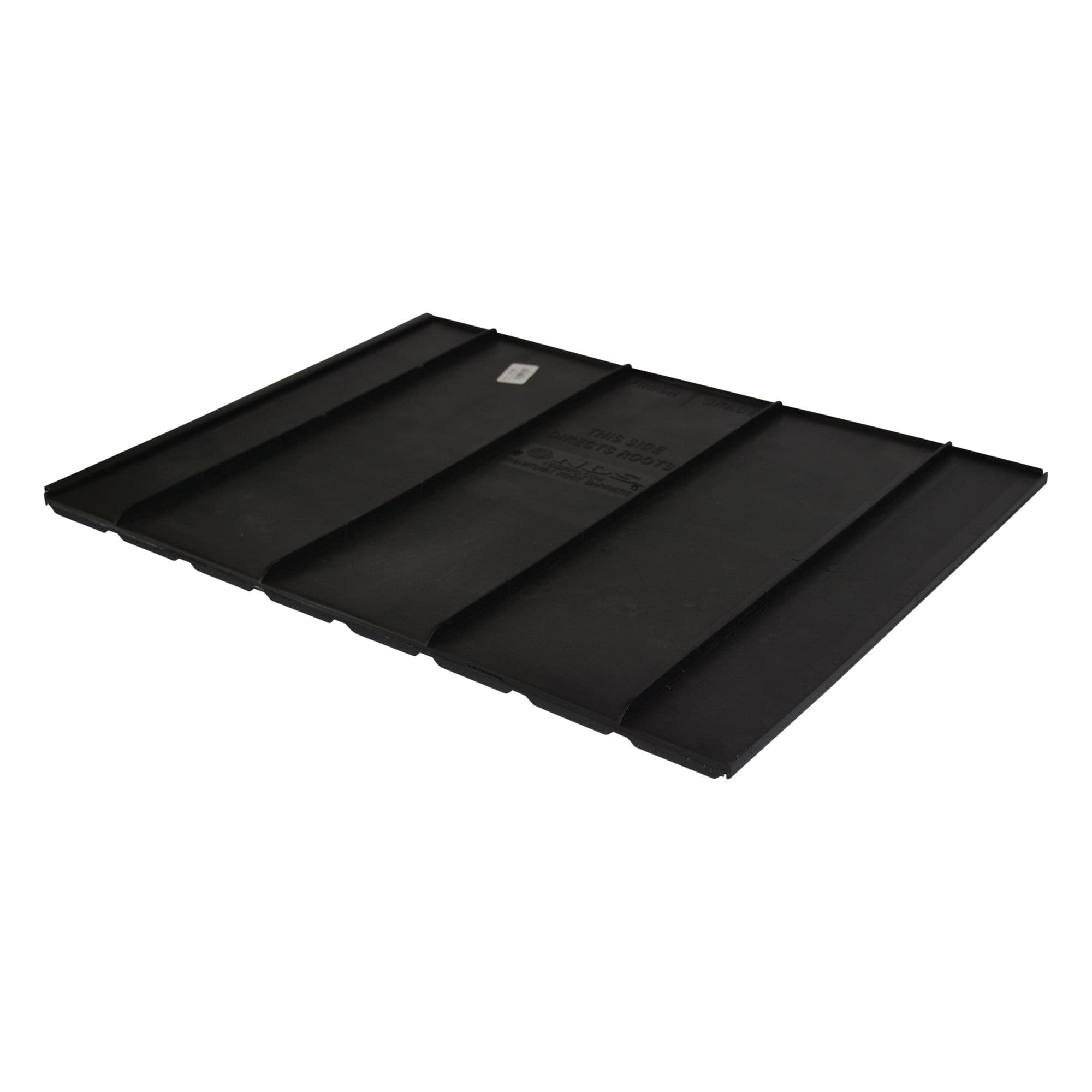 24" x 18" x 0.09" EB Series High Impact Polypropylene Black Root Barrier Panel | NDSEP1850