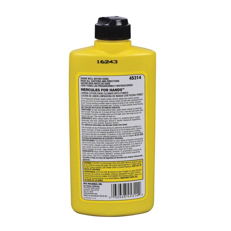 16 oz White Liquid Citrus Odor Lemon Lotion Hand Cleaner | OTY45314