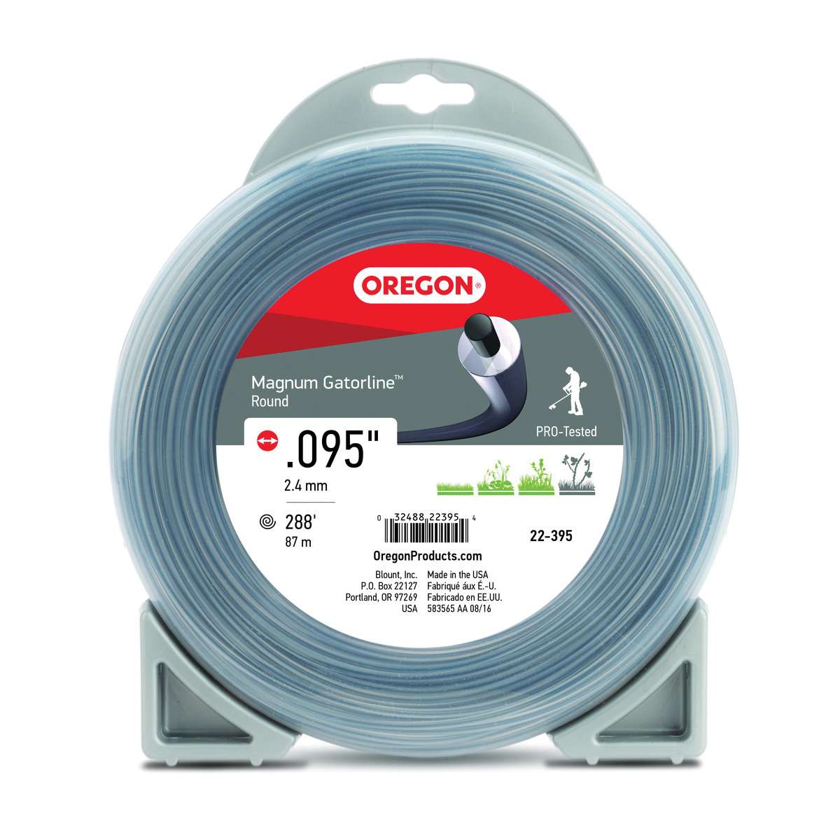 0.095" Dia x 288' Round Trimmer Line | PCS22395