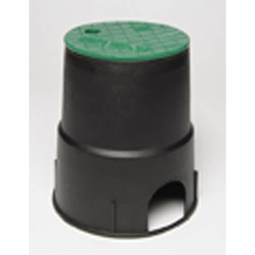 6" Round Green Valve Box Lid | DUBT61