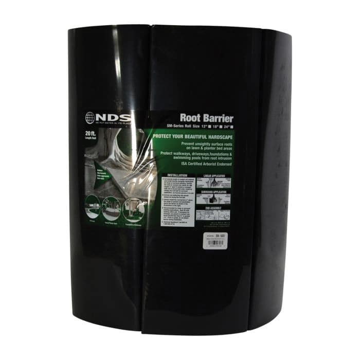 20' x 18" HDPE Black Root Barrier | NDDSM1820
