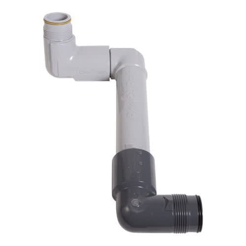1.5" x 1.25" Reducing Acme x Acme Standard Side Inlet Single-Top Outlet Light Gray Swing Joint | RBG150125ACME