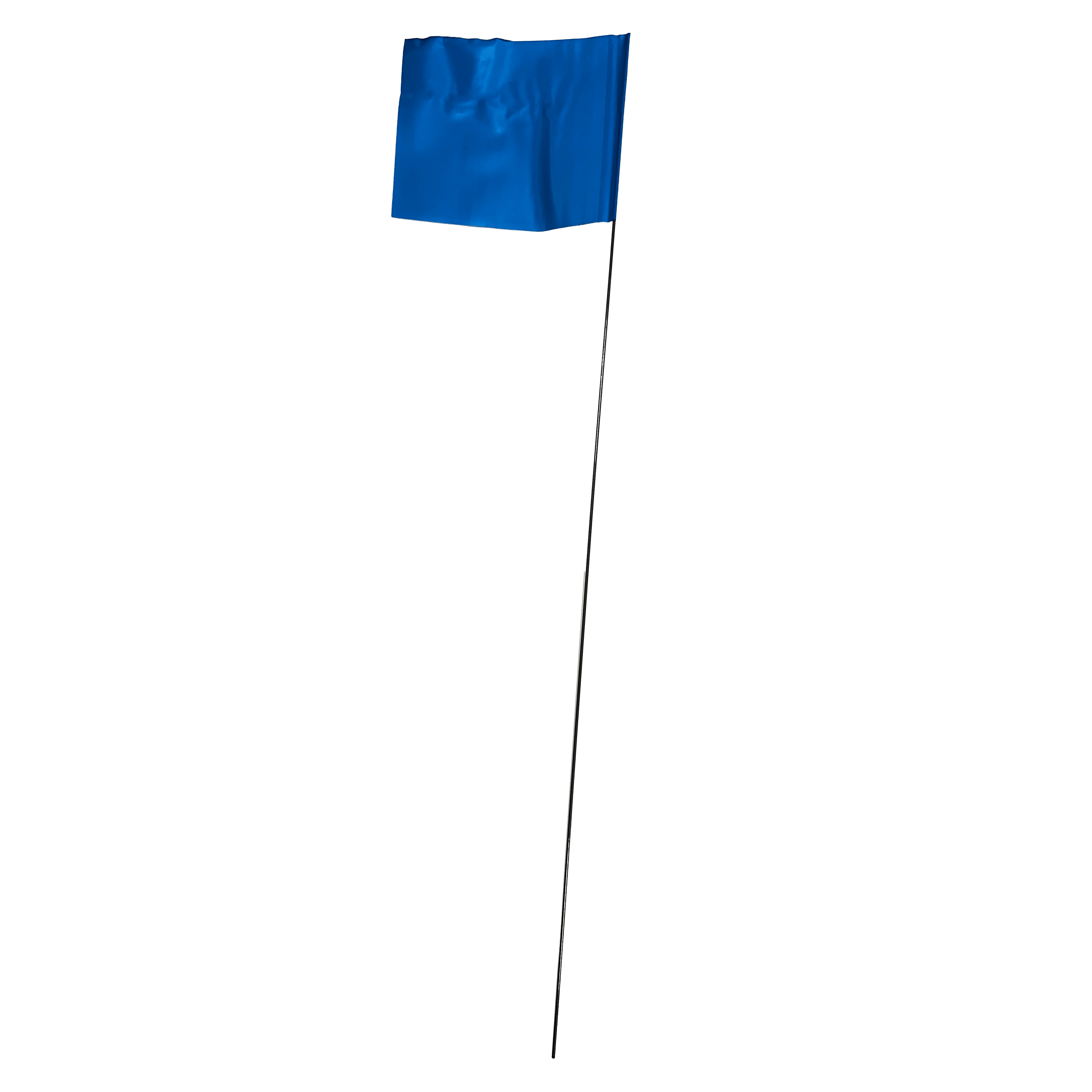 4" x 5" Blue Glo 100/Bundle Marking Flag | FLG4X5BLUEGLO