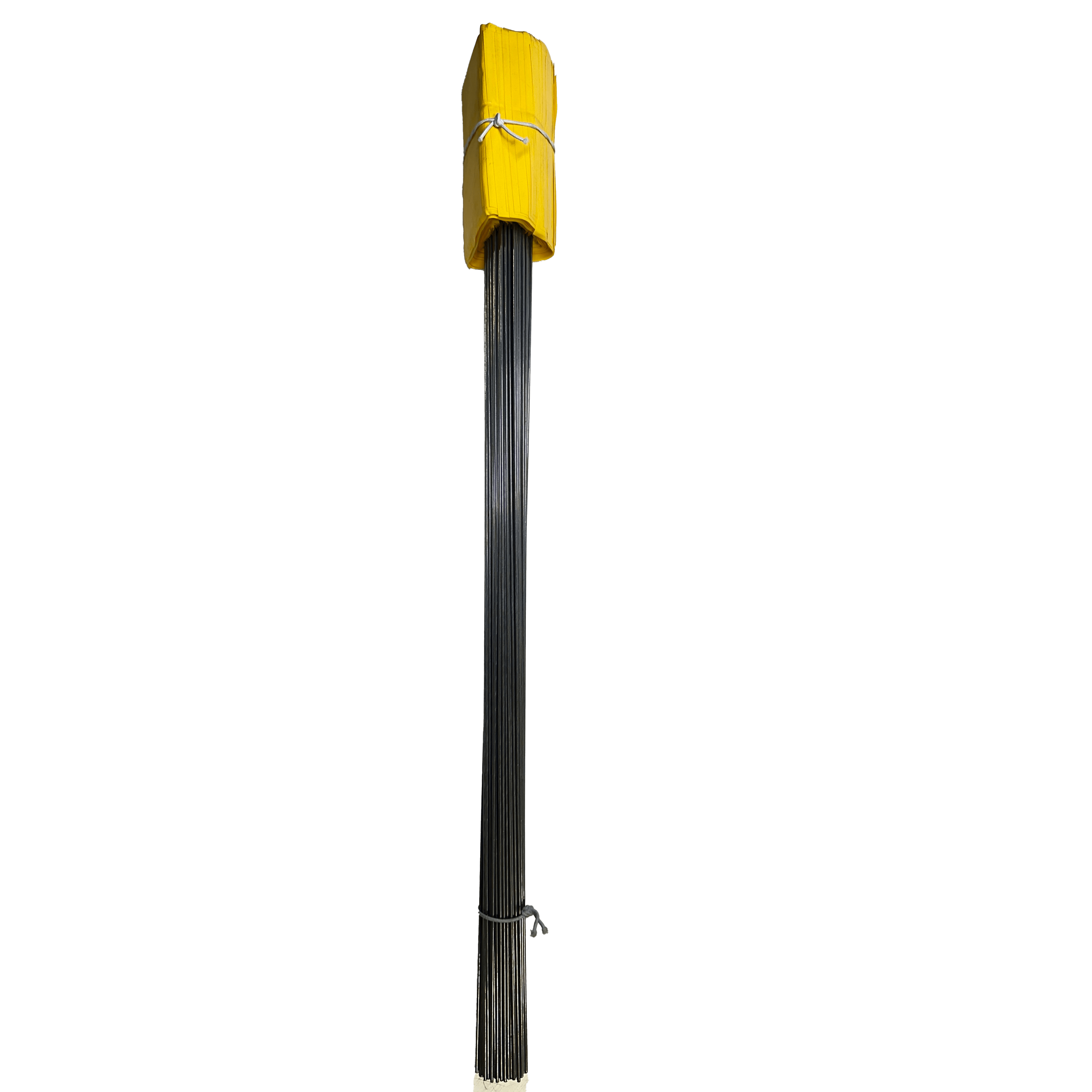 4" x 5" x 21" Vinyl Yellow 100/Bundle Wire Staff Marking Flag | FLG4X5YELLOW