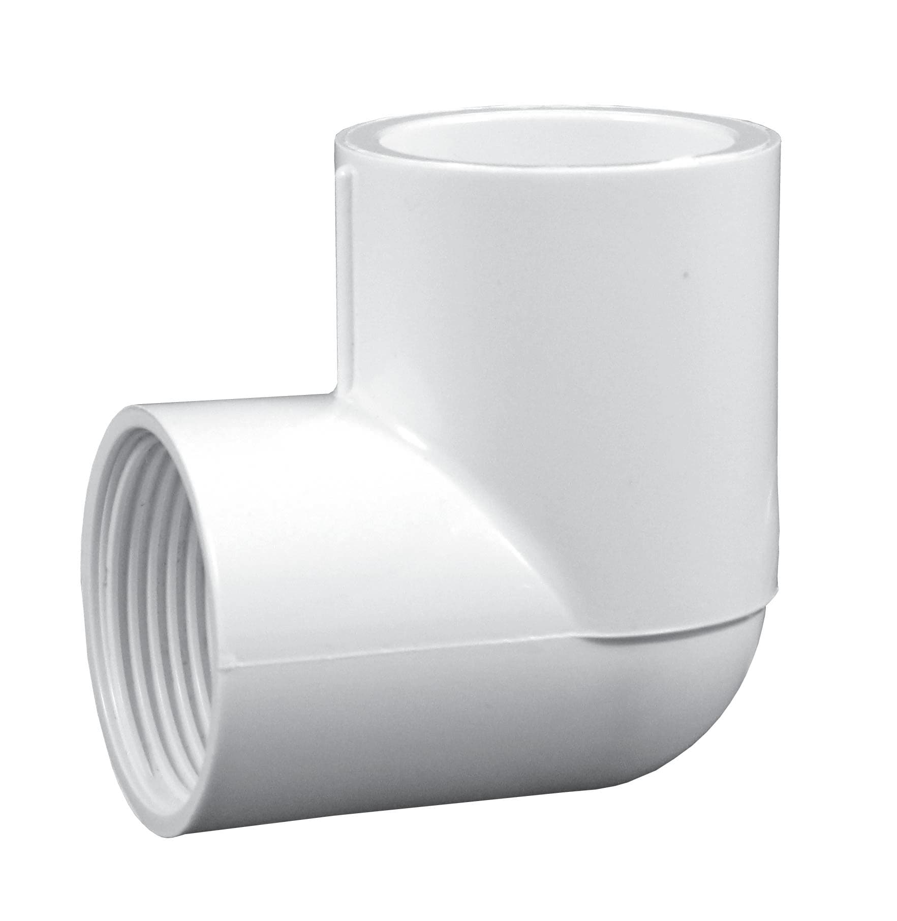 1-1/2" Acme x Socket White PVC 90 Degrees Swing Joint Outlet | LSC507015