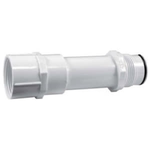 1-1/2" Female Acme x Male Acme 7" L White PVC Pre-Assembled Acme Riser | LSCG587001