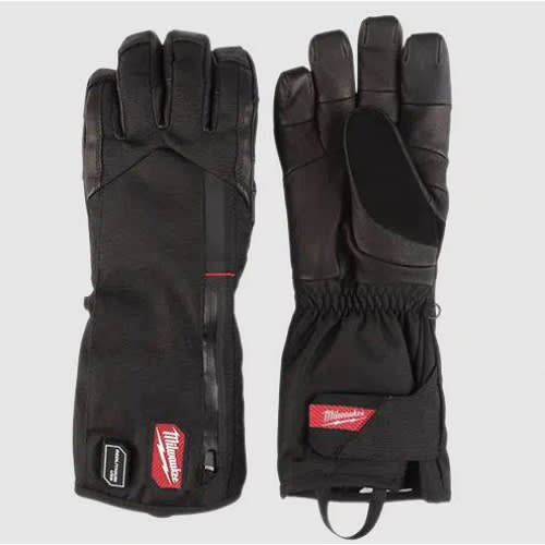 Extra Large Polyester Black Hook and Loop Cuff USB Rechargeable Heated Gloves Kit | MKE56121XL