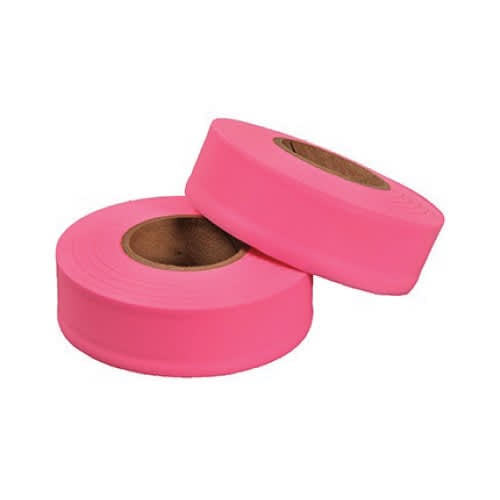 150' x 1-3/8" Plastic Flagging Tape | CSTTAFT1150P