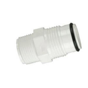 3/4" MIPT x Acme White PVC Swing Joint Inlet | LSCT207020
