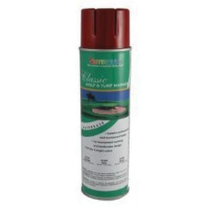 20 oz Aerosol Can Red Golf and Turf Marker Paint | SPYREDGOLF
