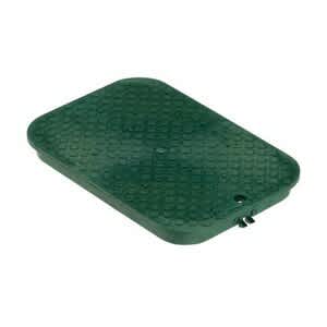 12" Round Green Irrigation Control Valve PVB Professional Valve Box Lid | RBBPVBSTDGL