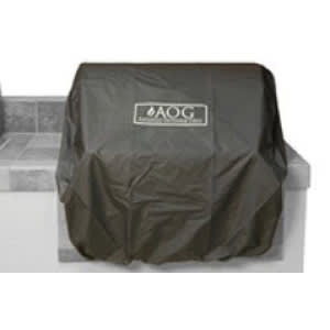30" Black Vinyl Heavy-Duty For L and T Series Built-In Grill Grill Cover