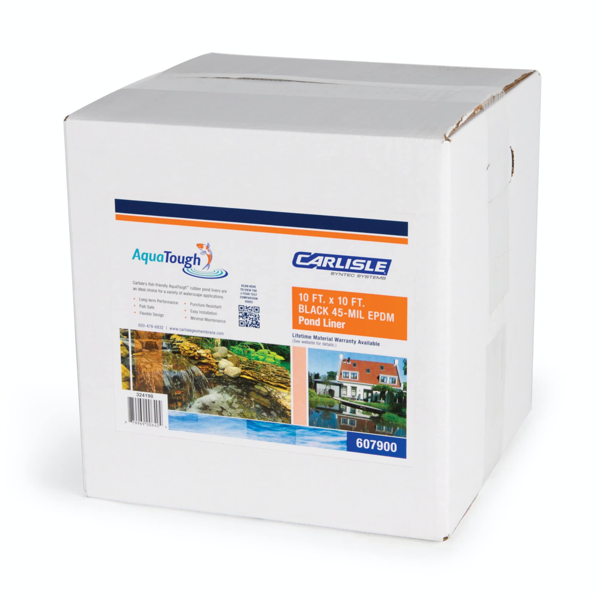 25' x 15' x 45 mil EPDM Boxed Pond Liner | AWGLI1525B